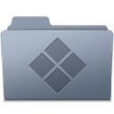 Windows Folder Graphite icon
